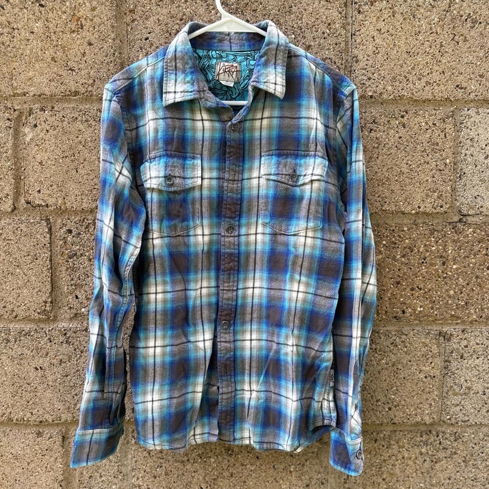 Lot of 4 KIRRA Men’s Flannels & Western Shirts — MEDIUM